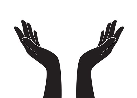 free graphics of hands.